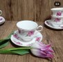Чаши за чай костен порцелан Queen Anne, снимка 3