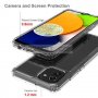  Samsung Galaxy A03 Твърд Предпазен Гръб - Прозрачен, снимка 3