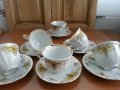 Стар български порцелан чаши за чай кафе, снимка 1 - Антикварни и старинни предмети - 33817732