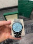 Луксозен мъжки часовник Rolex Land-Dweller Ice-blue , снимка 1