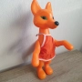Стара голяма пластмасова играчка- лисица, снимка 2