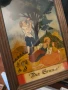 Картини  найвизъм лот рисувани върху стъкло дървени рамки , снимка 5