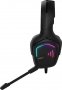 Слушалки с микрофон Геймърски Gamdias HEBE E2 Черни с RGB подсветка Gaming Headset, снимка 3