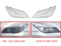Стъкла за фарове на BMW 5 E60 Facelift (2007-2010) с LED мигачи Съвместим и с Pre-Face (2003-2007) м, снимка 6