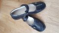 Черни кожени обувки, Номер 40, снимка 1 - Дамски ежедневни обувки - 30959011