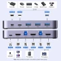 НОВ UGREEN USB 3.0 HDMI KVM превключвател с 4 USB 3.0 порта 4K@60Hz, 2 HDMI кабела, 2 USB кабела..., снимка 2