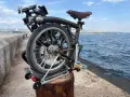 Brompton M6R Raw Lacquer – 6 скорости, динамо, багажник, седло Brooks, снимка 5
