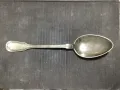 Голяма Сребърна лъжица за сервиране., снимка 1