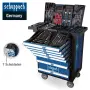 Количка с инструменти 263 части Scheppach TW1000, снимка 7