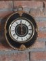 Красив винтидж часовник с непокътнат механизъм, снимка 1 - Антикварни и старинни предмети - 44192886