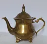 Стар бронзов чайник, снимка 2