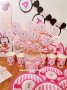 Украса За бебешка погача на тема Мини Маус в розово, снимка 4