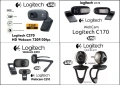 USB Камери с Микрофон Logitech , снимка 1