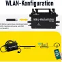 800 W микро соларен мрежов инвертор IP65, DC 22-48 V, MPPT чист синусоидален изход, WiFi контрол, снимка 5