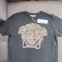 Тениска Versace Medusa в сиво, снимка 3