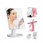 Огледало, Огледало за тоалетка за гримиране и др. Digital One SP00644 LED подсветка, светещо, снимка 4