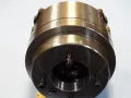 Клинозатегателен патронник Ф 200mm Bison 3-jaw power chuck+фланец, снимка 7