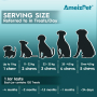 AmeizPet Успокояващи лакомства за кучета, облекчаване на тревожността, 120 меки лакомства, снимка 4