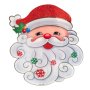 4225 Светеща коледна украса за прозорец стена Дядо Коледа, снимка 5
