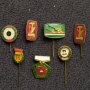 Седем унгарски бронзови значки , снимка 1 - Колекции - 38942388
