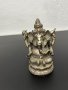 Тибетска метална фигура на Ганеша / Буда / будизъм. №5085, снимка 1 - Колекции - 44294465