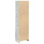 vidaXL Висок шкаф, Бетонно сиво, 50x35x180 cм инженерно дърво, снимка 8