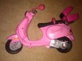  Ретро 2008 Barbie Pink Vespa Scooter Bike, снимка 1 - Кукли - 32075949