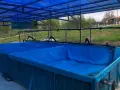 Три басейна с оборудване за въздух помпи, снимка 1