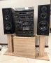 🔈Ретро аудио система - сет TECHNICS - усилвател, сд плеър, дек, тунер, еквалайзер, грамофон,колони, снимка 3