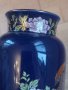 японска порцеланова ваза  Kutani кобалт с позлата , снимка 6