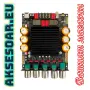 Нов Мощен 2.1-канален Bluetooth стерео аудио Усилвател ZK-AS21P 1200W Max 2x300W + 600W с двоен чип , снимка 5