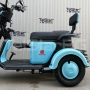 Електрическа триколка 2+1 750.2 Тип VESPA STYLE с диференциал Нов модел, високопроизводителни батери, снимка 5
