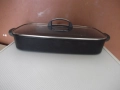 Тава метална със стъклен капак, снимка 7