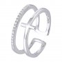 Тотална разпродажба - 50% Сребърен пръстен /9198/, снимка 1 - Пръстени - 34909586