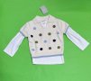 Английска детска блуза с елек , снимка 1 - Бебешки блузки - 39634729