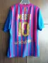 Barcelona Lionel Messi #10 Nike футболна тениска фланелка Барселона Меси размер L, снимка 1