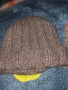 Ръчно плетена топла мъжка шапка, снимка 1