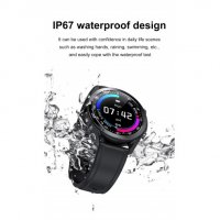 Смарт часовник Smart technology G33, Пулс, Кръвно налягане, снимка 7 - Смарт гривни - 31998427