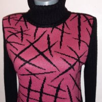 ДАМСКА БЛУЗА  - ПОЛО  - Размер S  / M , снимка 1 - Блузи с дълъг ръкав и пуловери - 35363416