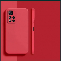 Матов Силиконов Кейс за Xiaomi Redmi Note 11 Различни цветове, снимка 4 - Калъфи, кейсове - 36486311