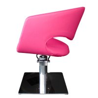 Фризьорски стол с елегантна форма - розов - T51, снимка 2 - Фризьорски столове - 37424559
