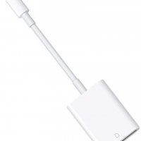 Apple Lightning to SD Card Camera Reader A1595 Оригинал , снимка 1 - Аксесоари за Apple - 36757986