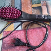 Електрическа четка за изправяне, снимка 1 - Преси за коса - 36599580