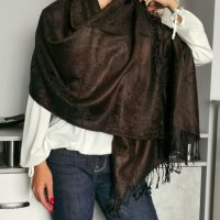 Дамски шал от пашмина, снимка 7 - Шалове - 30094050