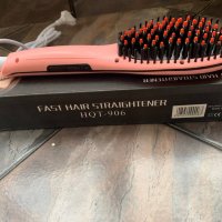Електрическа четка за изправяне на коса, снимка 3 - Преси за коса - 38870629