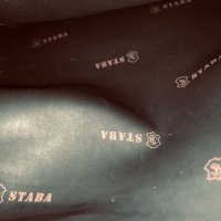 Черна чанта STABA Италия,естествена кожа, снимка 7 - Чанти - 38404478