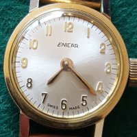 Швейцарски дамски часовник ENICAR, снимка 2 - Дамски - 44417543