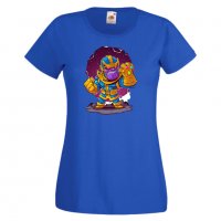 Дамска тениска Marvel Thanos Игра,Изненада,Подарък,Геймър,, снимка 5 - Тениски - 36786034