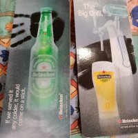 Хайнекен Heineken стикер реклама бира рядка, снимка 1 - Колекции - 42201721