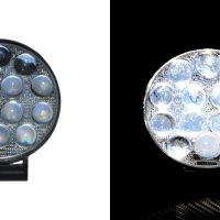 1 бр. ЛЕД БАР LED bar 3D халоген прожектор работна лампа 42W , 10-30V, снимка 1 - Аксесоари и консумативи - 42605404